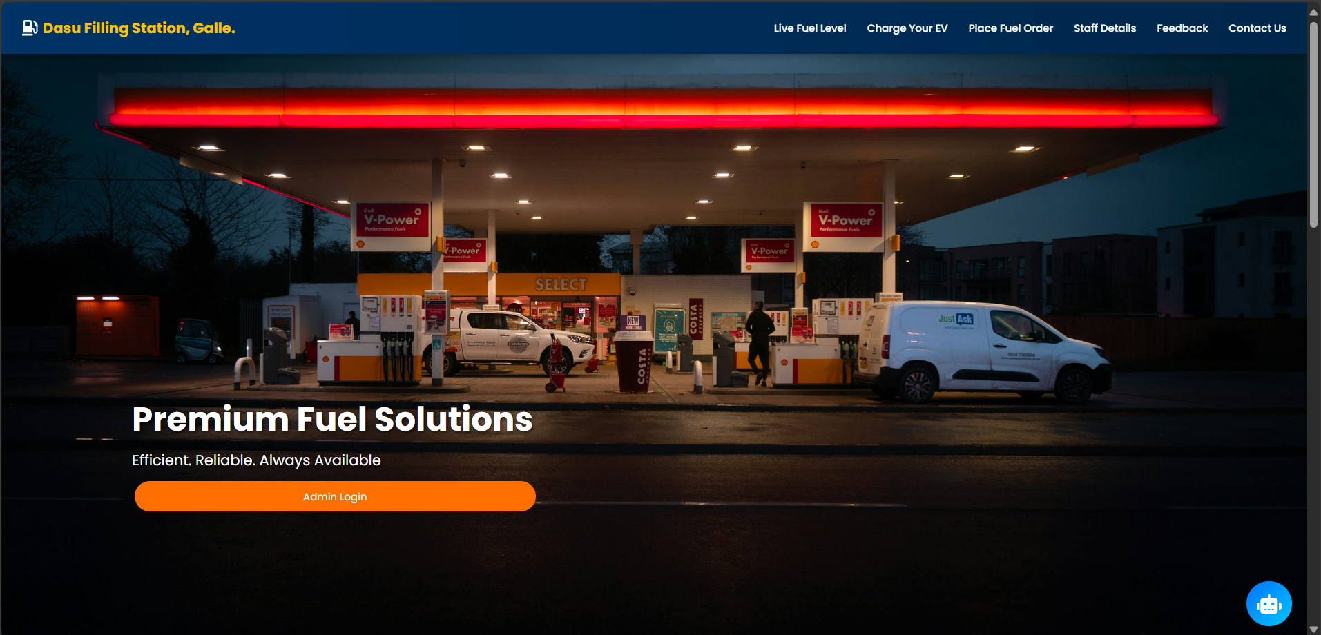 Fuel Station Management System Project