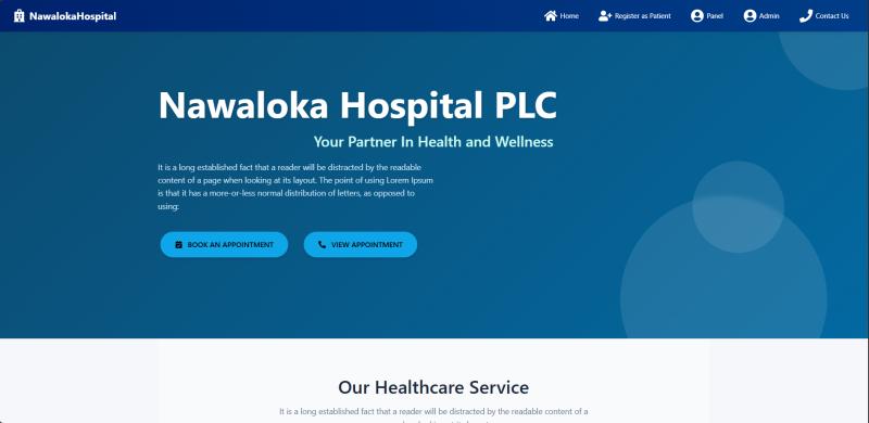 Hospital Management System Project